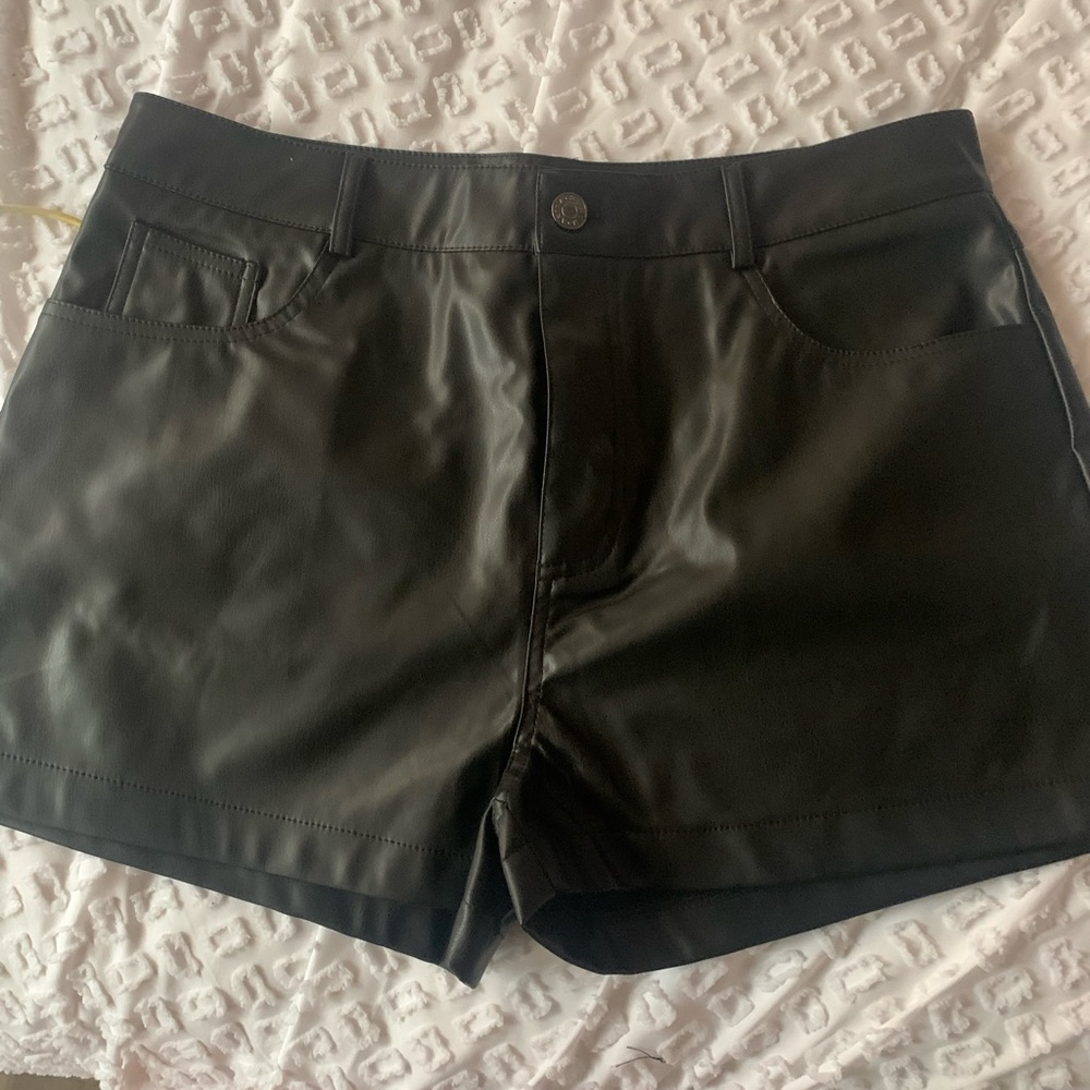 Leather Shorts